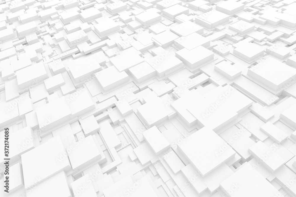 Poster abstract futuristic of modern flat geometric connection network.architecture interiors concept backg