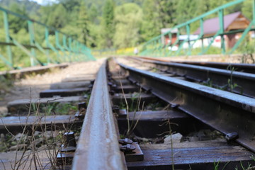 tory kolejowe w Bieszczadach © 777PiT