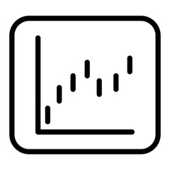 Chart report icon