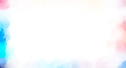 Obraz premium Watercolor strokes on surface. Artistic background image. Abstract painting on canvas. Brushstrokes. Contemporary art. Colorful texture of hand made artwork. Modern painting.