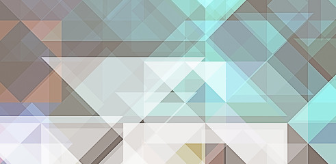 Overlapping design with triangles background. Abstract geometric wallpaper. Geometrical colorful triangular shapes.