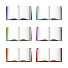 illustration of book open literature letters text