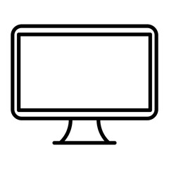 Desktop computer icon