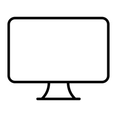 Desktop computer icon