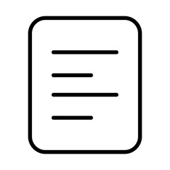 Document rejected icon