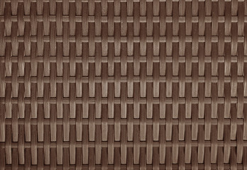 Texture of interlacing strips of artificial or natural rattan