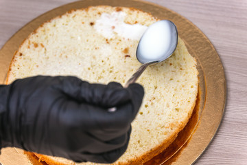 Homemade tasty cake