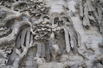 Fototapeta premium sculptural composition of stone 