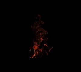 bonfire flames fire glare flash