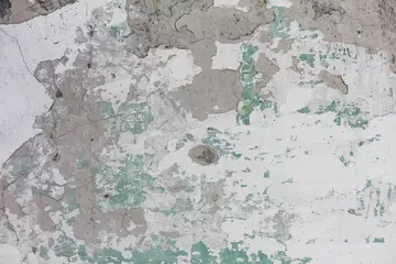 Abwaschbare Fototapete Alte schmutzige strukturierte Wand Rissbetongraue Wand oder Zementwandhintergrund