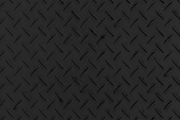 Black diamond plate texture and background seamless
