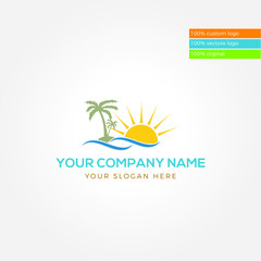 Fototapeta premium creative tree logo