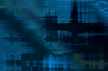 Abstract background. Geometrical elements on aged grunge texture. Graphic illustration with different color patterns.