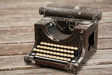 Fototapeta na wymiar Schreibmaschine