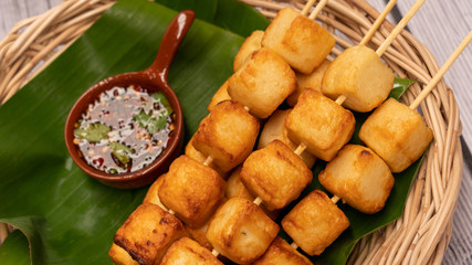 Grilled Food, Sausages, Meat Balls, Crab Sticks 