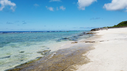 奄美群島 沖永良部島 ビーチロック
