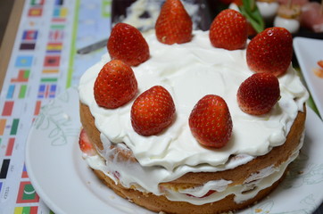 手作りケーキ