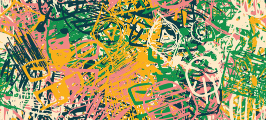 Multi-color abstract background. Color seamless texture. Grunge graffiti