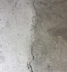 Grey cement wall background. Grunge gray cracked texture wall