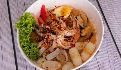 Thai Mixed Noodles and Rice Dishes