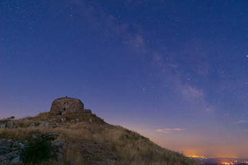 Italy Tuscany Grosseto, Mount Amiata Arcidosso, the milky way seen from the hermitage of Monte Labbro, David Lazzaretti
