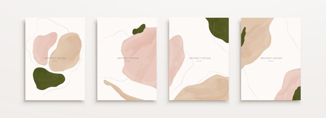 Fototapeta na wymiar Minimal cover template design