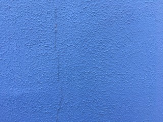Concrate floor texture and damage wall background with blue paint