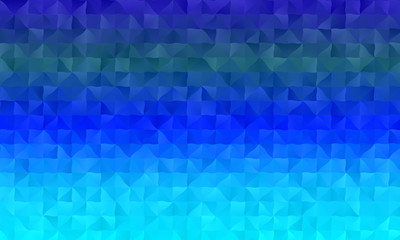 Blue polygonal abstract background. Great illustration for your needs.
