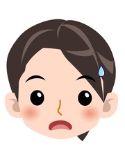 白衣を着た若い女性