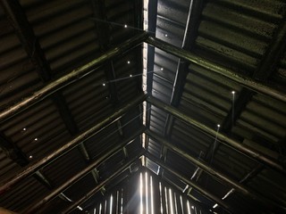 attic hut in the carpathians