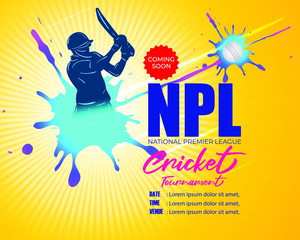 VECTOR ILLUSTRATION FOR CRICKET CHAMPIONSHIP