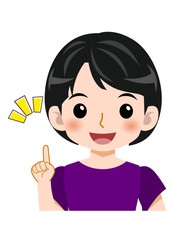 アクティブな女性