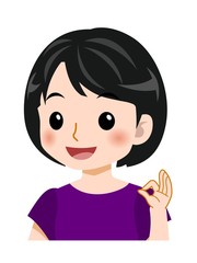 アクティブな女性