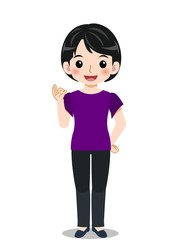 アクティブな女性