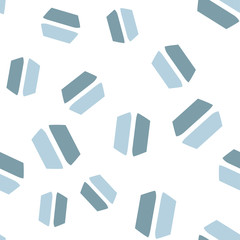 Seamless decorative pattern. Colorful abstract background. Soft light texture. Geometry style print for web, textile, wallpaper, stationery.