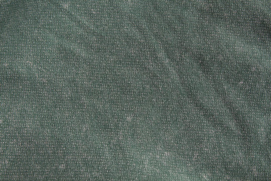 Dark green cotton fabric texture