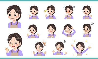 優しい雰囲気の主婦