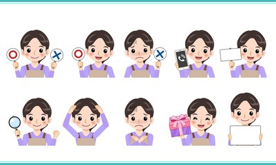 優しい雰囲気の主婦