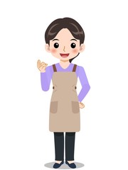 若いきれいな主婦