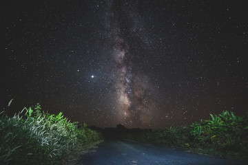 Milchstraße auf den Azoren