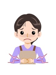 若いきれいな主婦