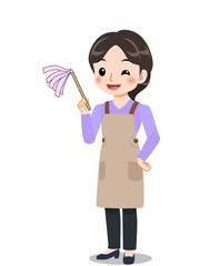 キレイな若い主婦