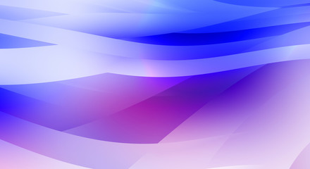 Abstract background with colorful gradient. Vibrant graphic wallpaper with stripes design. Fluid 2D illustration of modern movement.