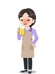 キレイな若い主婦