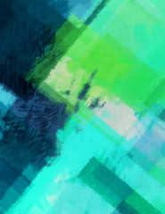 Modern art. Colorful contemporary artwork. Color strokes of paint. Brushstrokes on abstract background. Brush painting.