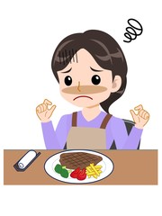 キレイな若い主婦