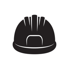 Helmet or construction hard hat, isolated on white background