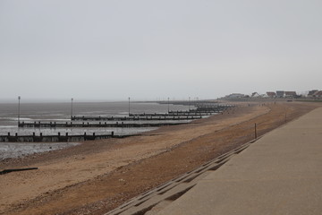 Hunstanton England beach sun sand sea tourism 
