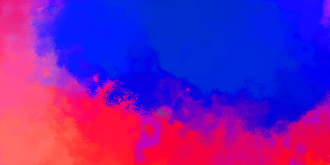 Creative abstract painting. Background with artistic brush strokes. Colorful and vibrant illustration. Painted art.