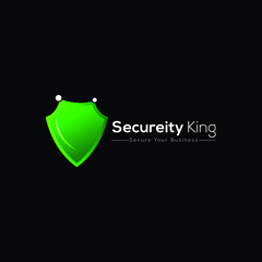 Secure vector logo design 